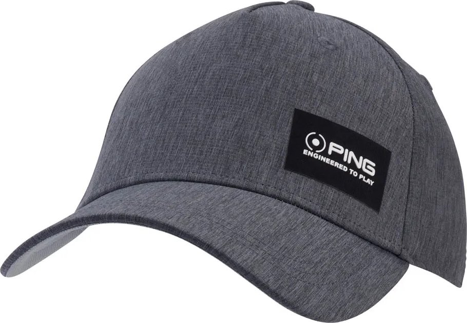 PING Koa Herren Baseballcap, grau meliert