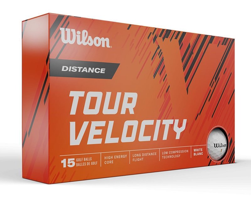 Wilson Tour Velocity Distance Golfbälle, 15Stk.