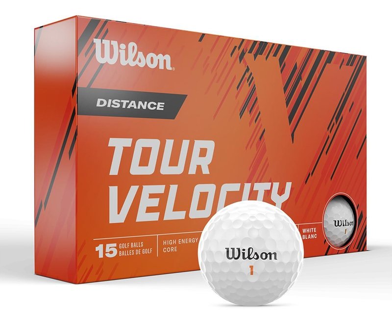 Wilson Tour Velocity Distance Golfbälle, 15Stk.