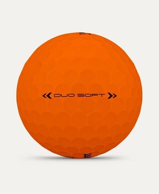 Wilson Duo Soft Golfbälle, orange