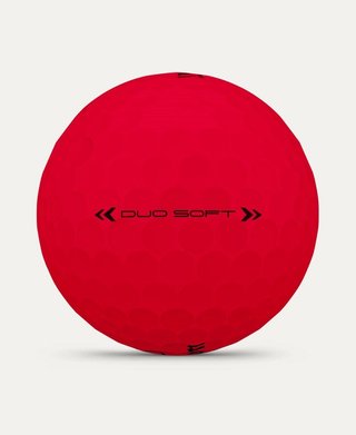 Wilson Duo Soft Golfbälle, rot