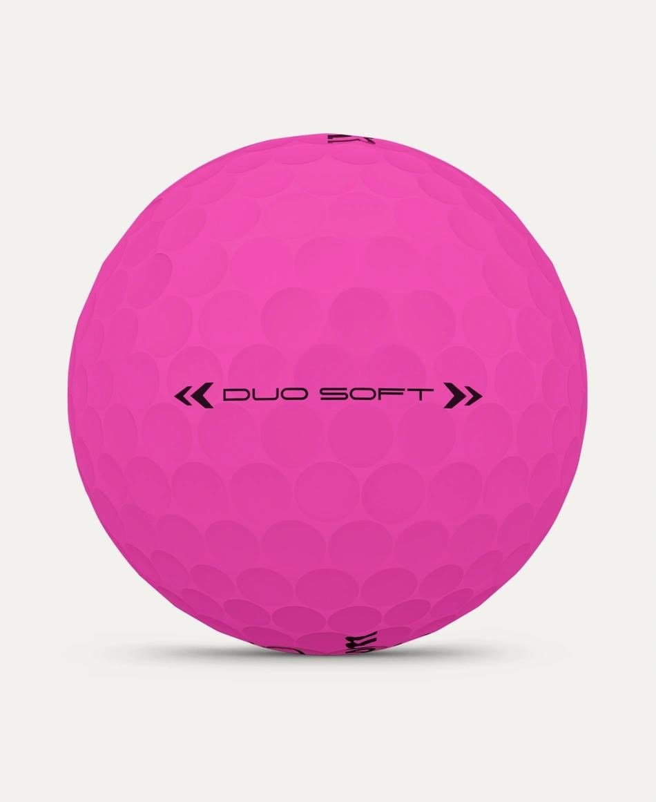 Wilson Duo Soft Golfbälle, rosa