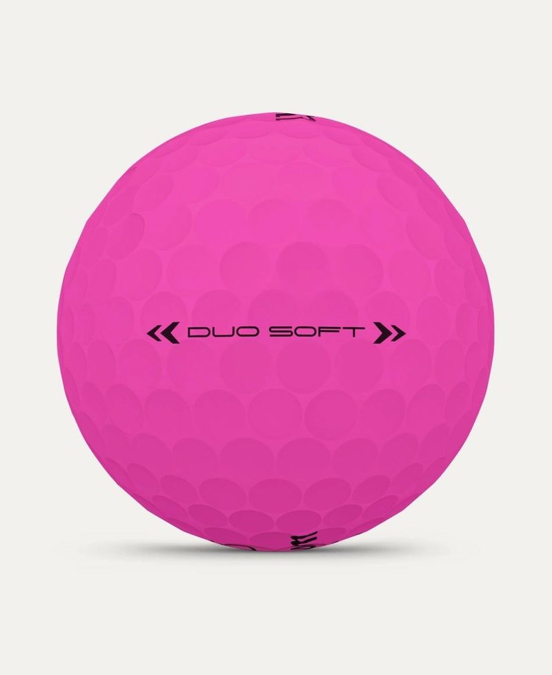 Wilson Duo Soft Golfbälle, rosa