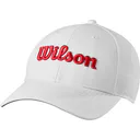 Wilson Tour Cap Schirmmütze, weiß/rot