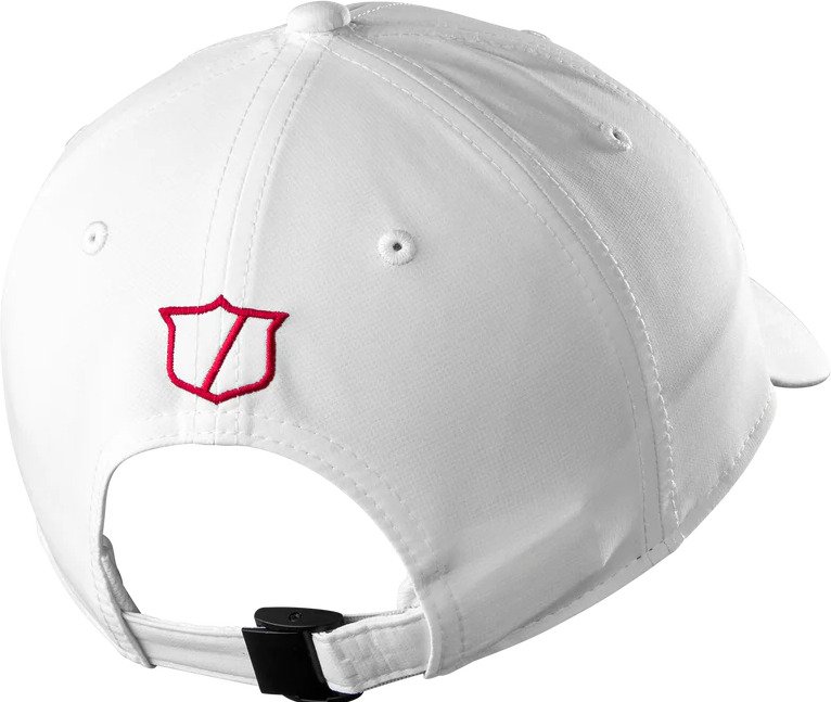 Wilson Tour Cap Schirmmütze, weiß/rot