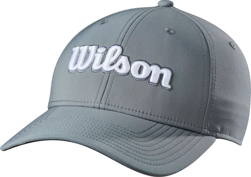 Wilson Pro Tour Schirmmütze, grau