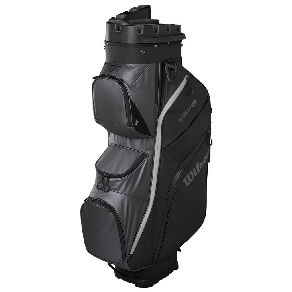 Wilson I-Lock Dry cart bag, schwarz/grau