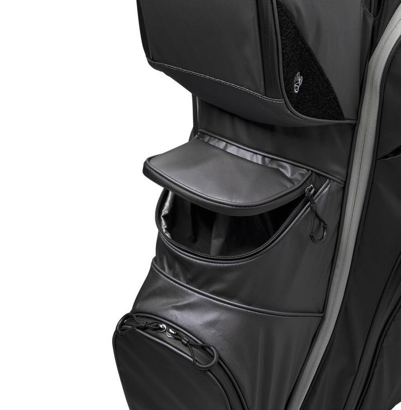 Wilson I-Lock Dry cart bag, schwarz/grau