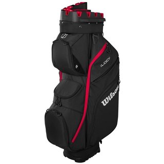 Wilson iLock Cartbag, schwarz/rot