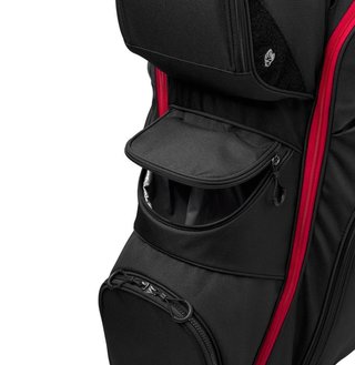 Wilson iLock Cartbag, schwarz/rot