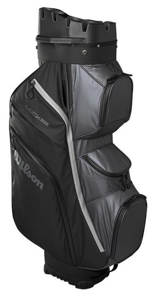 Wilson I Lock cart bag, schwarz/grau