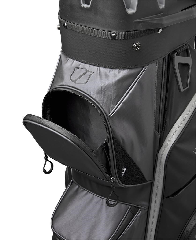 Wilson I Lock cart bag, schwarz/grau