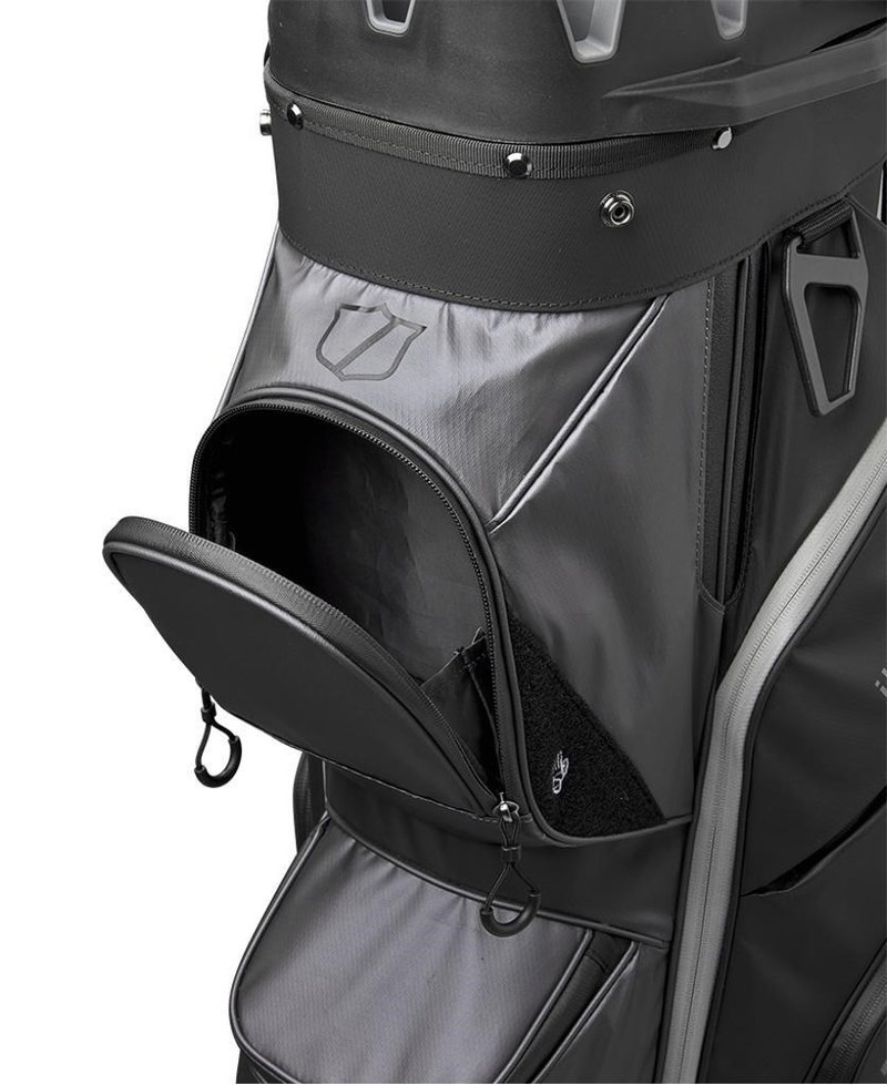 Wilson I Lock cart bag, schwarz/grau