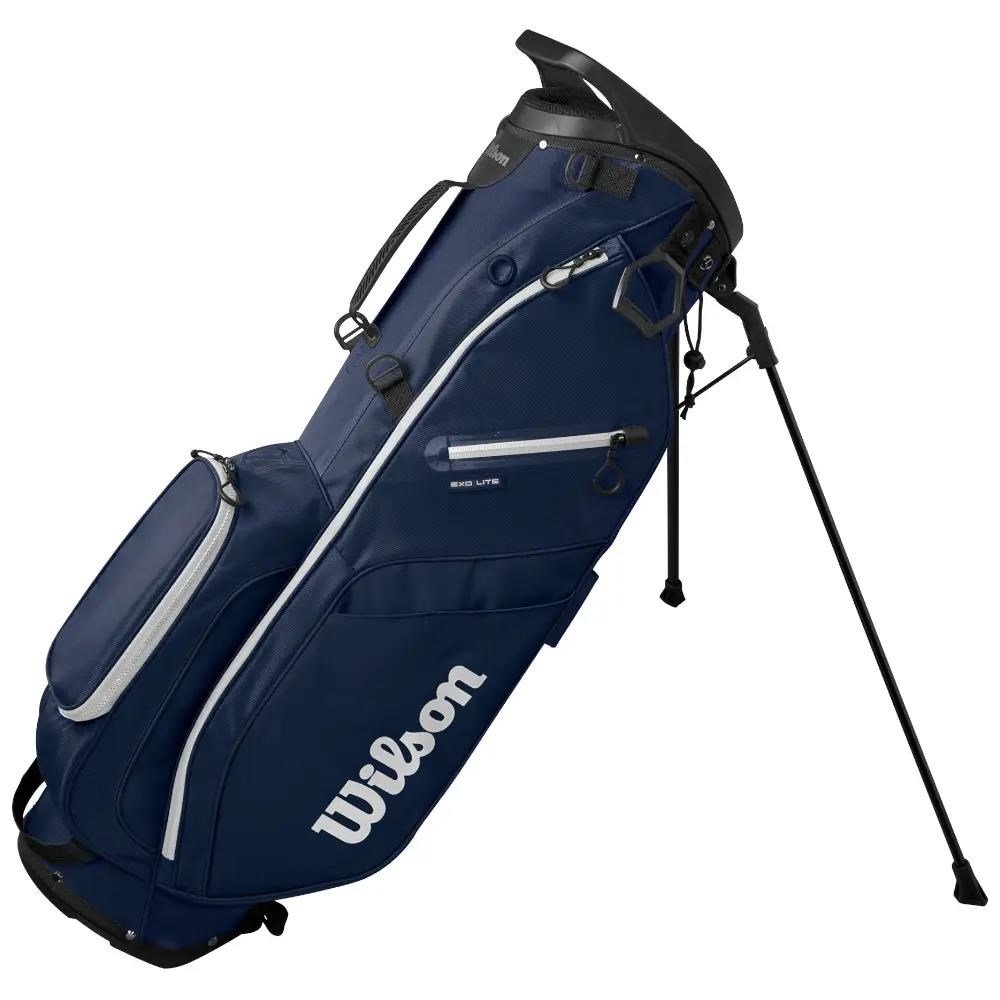 Wilson EXO Lite Standbag, dunkelblau/weiss