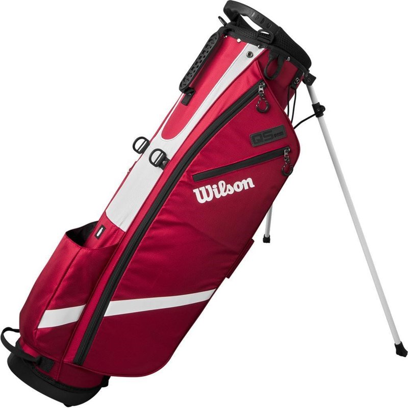 Wilson QS Quiver Carry Standbag, rot/weiss/schwarz