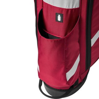 Wilson QS Quiver Carry Standbag, rot/weiss/schwarz