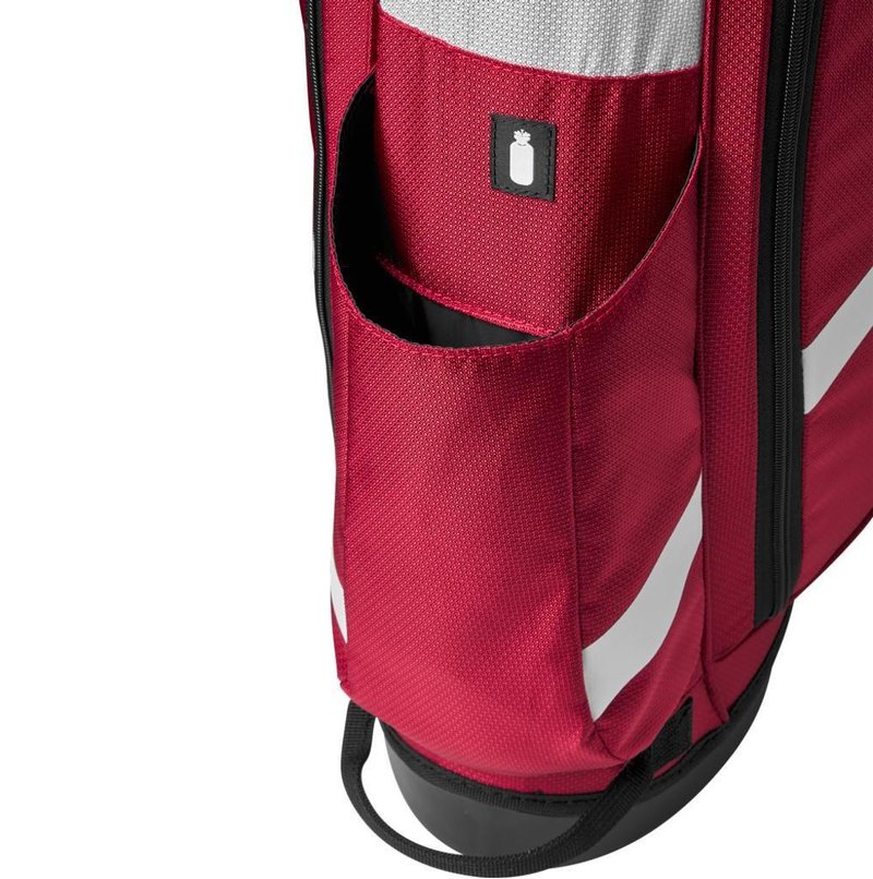 Wilson QS Quiver Carry Standbag, rot/weiss/schwarz