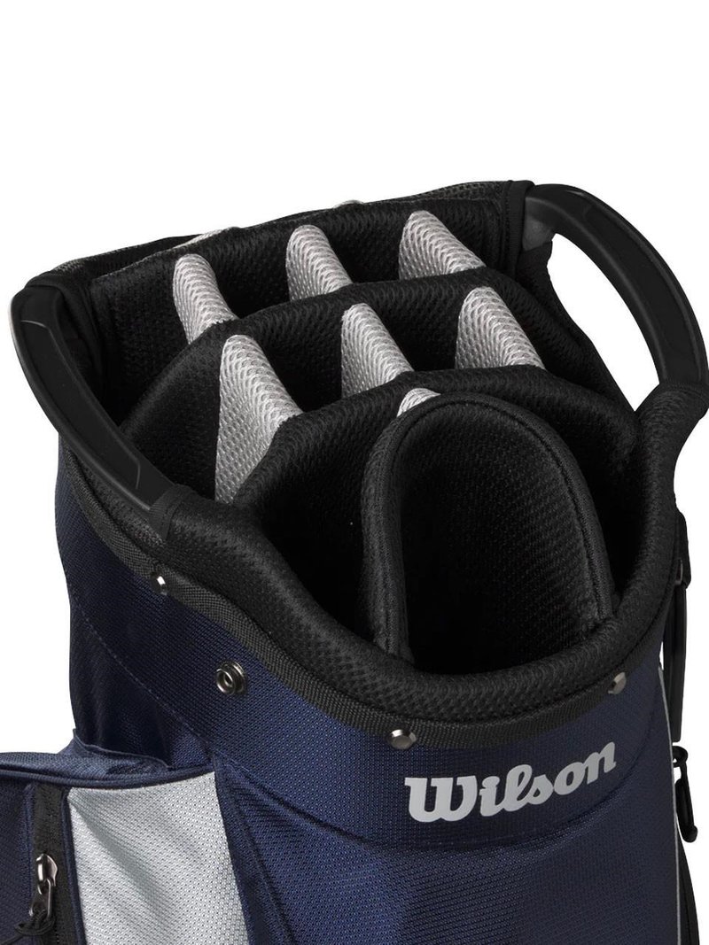 Wilson Feather Cartbag, grau/schwarz