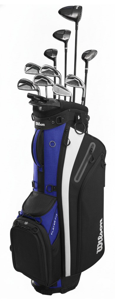 Wilson PlayerFit Premium Herren Golfset, Stahl