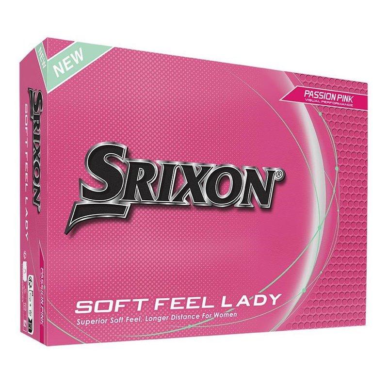 Srixon Soft Feel Lady Damen Golfbälle, rosa