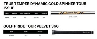 Cleveland RTZ Tour Satin Wedge, Stahl
