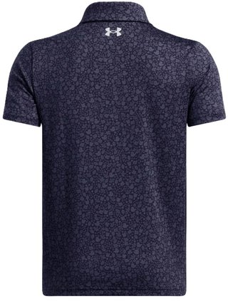 Under Armour Playoff Printed Junior Poloshirt, blau