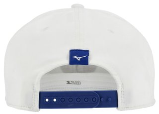 Mizuno Crossed Clubs Snapback Herren Cap, weiss