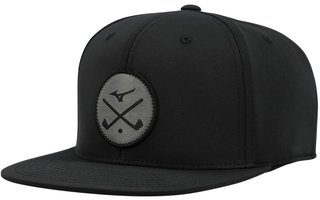 Mizuno Crossed Clubs Snapback Herren Cap, schwarz