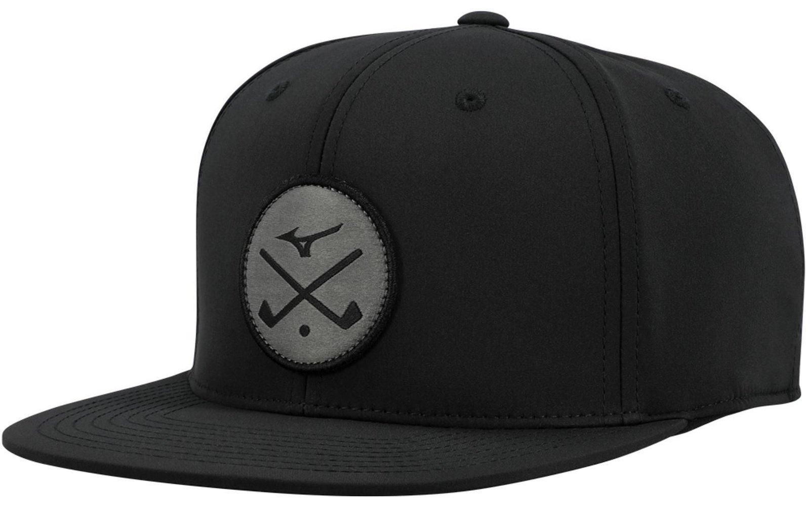 Mizuno Crossed Clubs Snapback Herren Cap, schwarz