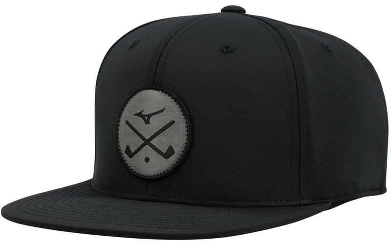 Mizuno Crossed Clubs Snapback Herren Cap, schwarz