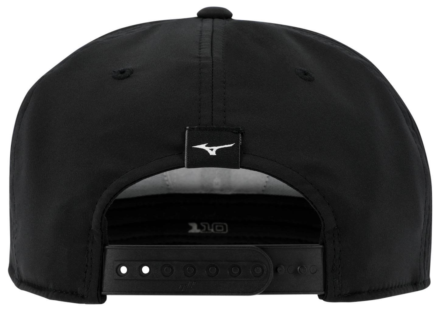 Mizuno Crossed Clubs Snapback Herren Cap, schwarz