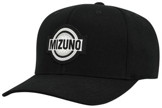 Mizuno Patch Snapback Herren Cap, schwarz