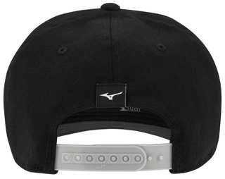 Mizuno Patch Snapback Herren Cap, schwarz