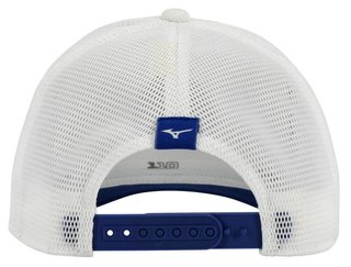 Mizuno Crossed Clubs Meshback Herren Cap, weiss