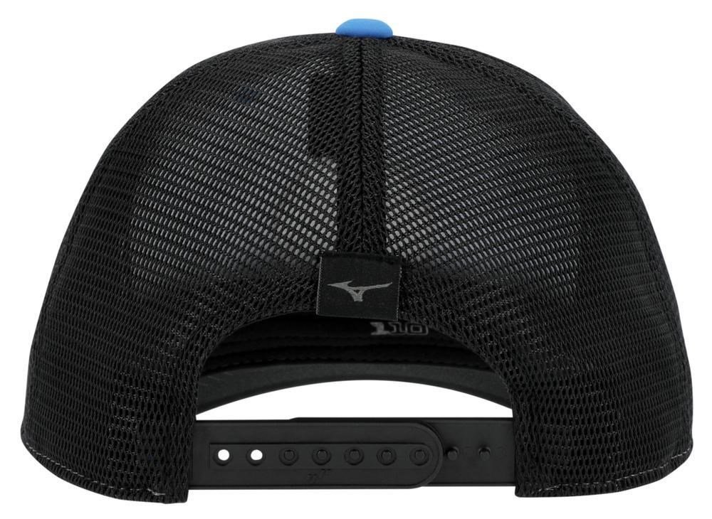 Mizuno Crossed Clubs Meshback Herren Cap, blau/schwarz