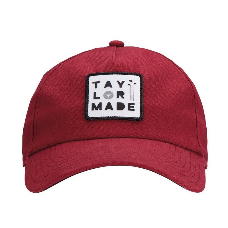 TaylorMade 5 Panel Cap, rot