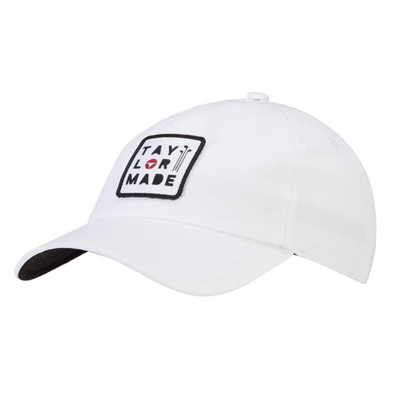 TaylorMade 5 Panel Cap, weiss