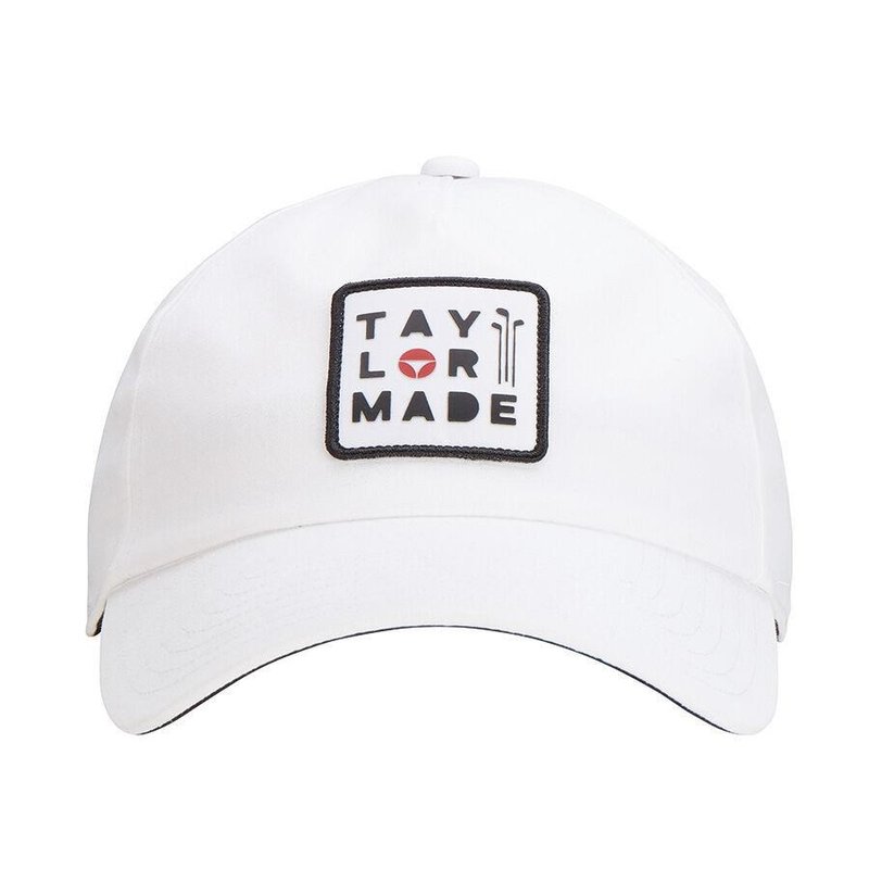 TaylorMade 5 Panel Cap, weiss