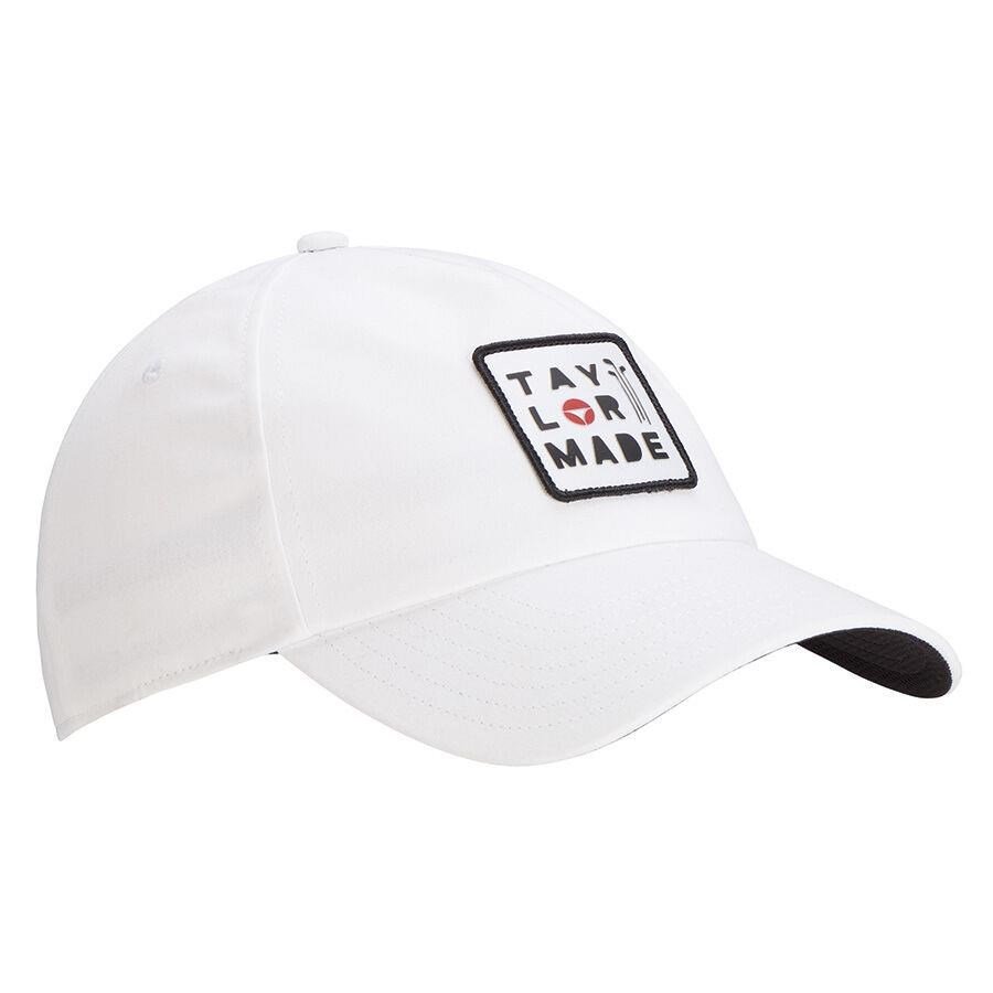 TaylorMade 5 Panel Cap, weiss