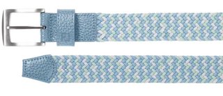 FootJoy Braided Gürtel, blue jay/white/pistachio