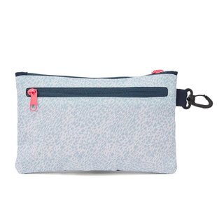 FootJoy Valuables Pouch, navy/skyway animal/pink lemonade