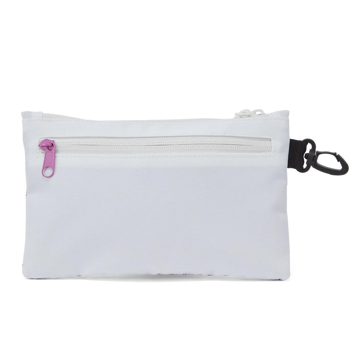 FootJoy Valuables Pouch, white/berry animal