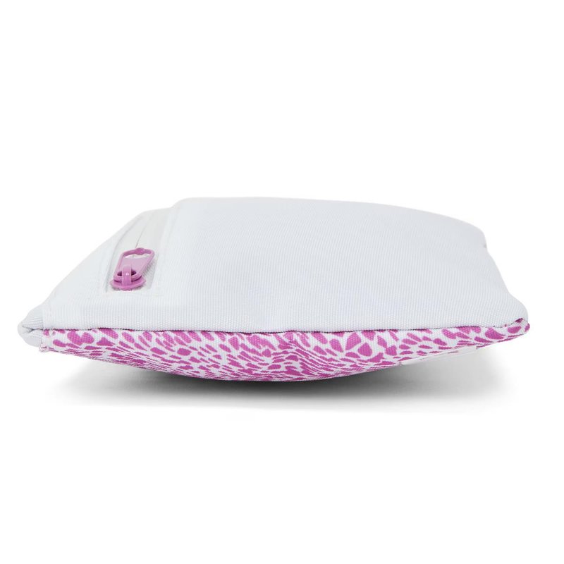 FootJoy Valuables Pouch, white/berry animal