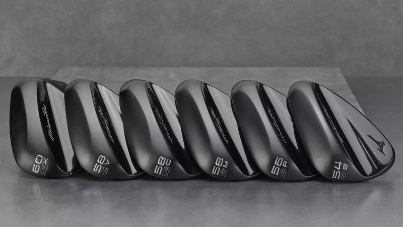 Mizuno Pro T-1 Black Ion Wedge, Stahl