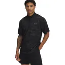 Under Armour Playoff 3.0 Printed Herren Poloshirt, schwarz