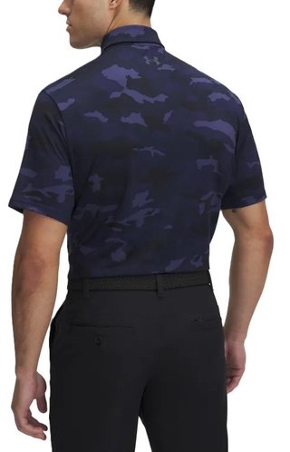 Under Armour Playoff 3.0 Printed Herren Poloshirt, blau