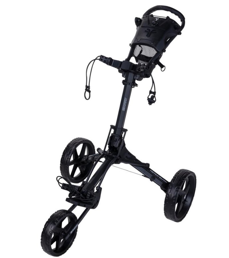 Fastfold SMART Manuell Golftrolley, schwarz