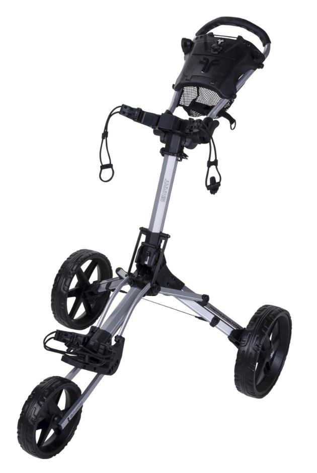 Fastfold SMART Manuell Golftrolley, silber