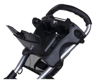 Fastfold SMART Manuell Golftrolley, silber
