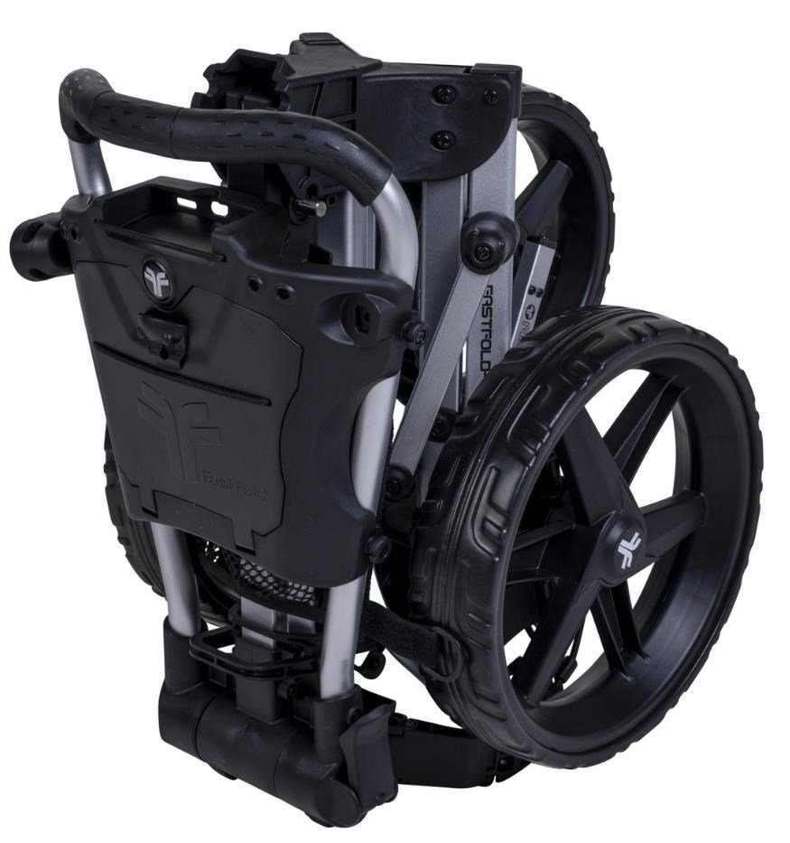 Fastfold SMART Manuell Golftrolley, silber